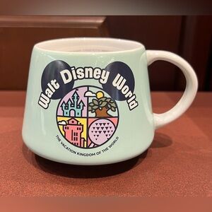 Walt Disney World Four Parks Epcot Magic Kingdom Animal Ceramic Coffee Mug NEW